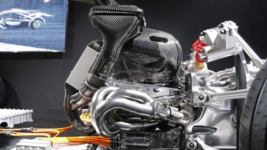 Hypercar Mercedes-AMG Project One – gabung enjin F1 sebenar dan empat motor elektrik, 1000 hp, AWD 665383