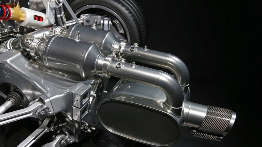 Hypercar Mercedes-AMG Project One – gabung enjin F1 sebenar dan empat motor elektrik, 1000 hp, AWD 665380