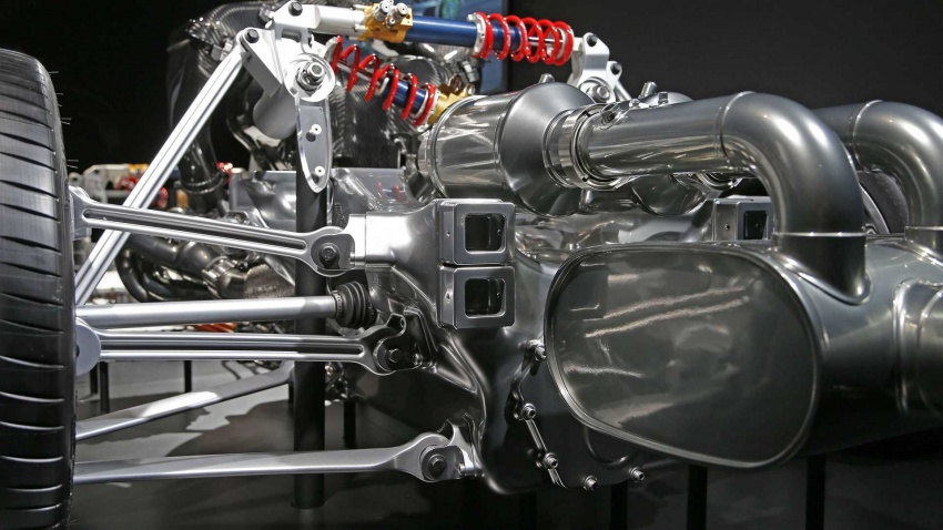 Hypercar Mercedes-AMG Project One – gabung enjin F1 sebenar dan empat motor elektrik, 1000 hp, AWD 665379