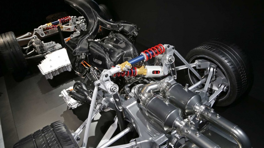 Hypercar Mercedes-AMG Project One – gabung enjin F1 sebenar dan empat motor elektrik, 1000 hp, AWD 665378