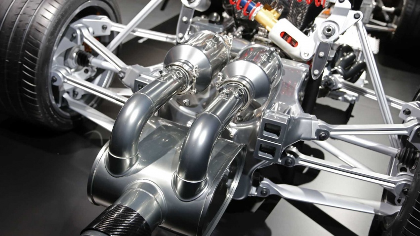 Hypercar Mercedes-AMG Project One – gabung enjin F1 sebenar dan empat motor elektrik, 1000 hp, AWD 665388