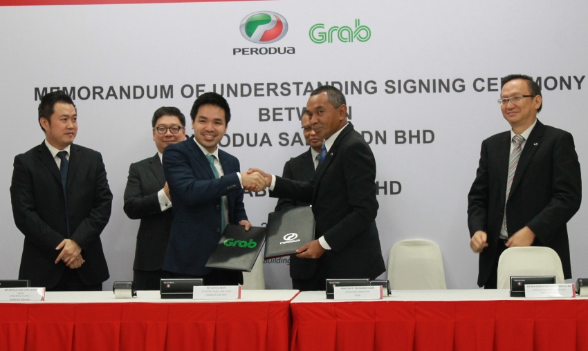 Perodua and Grab partner to offer Bezza, Myvi and Alza at special price packages for GrabCar drivers 666931