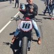 Katja Poensgen and Miracle Mike – one lady racer, one Indian Scout and a 1:1 power to weight ratio