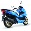 2017 Honda NSS300 and Honda PCX now in blue – priced at RM30,727 and RM11,658, respectively