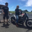 Katja Poensgen and Miracle Mike – one lady racer, one Indian Scout and a 1:1 power to weight ratio