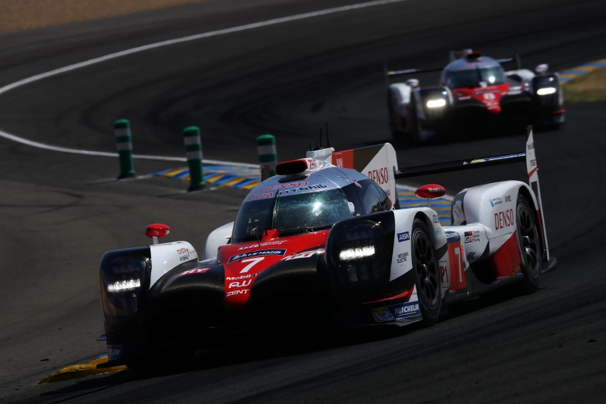 Fake marshal signal causes Toyota #7 Le Mans loss? 674683