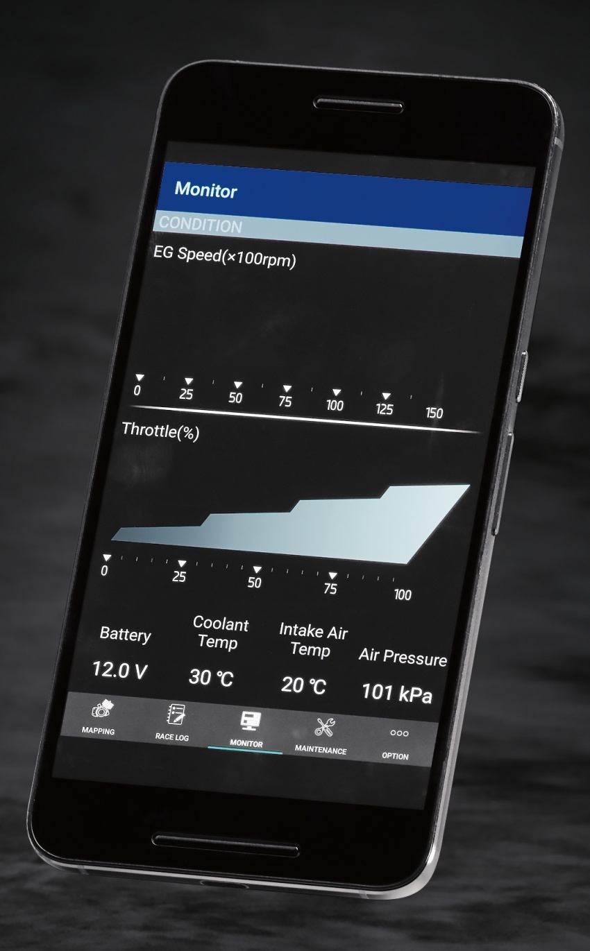 Yamaha YZ450F 2018 – talaan enjin boleh diubah menerusi aplikasi dalam telefon pintar 672955