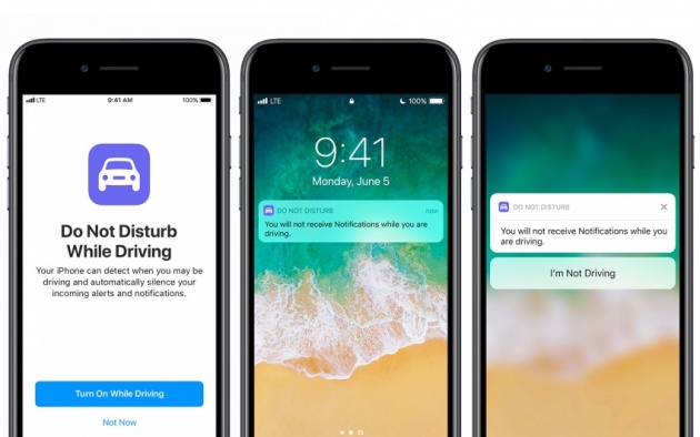 Apple keluarkan ciri Do Not Disturb While Driving dalam iOS 11 – kurangkan gangguan waktu memandu