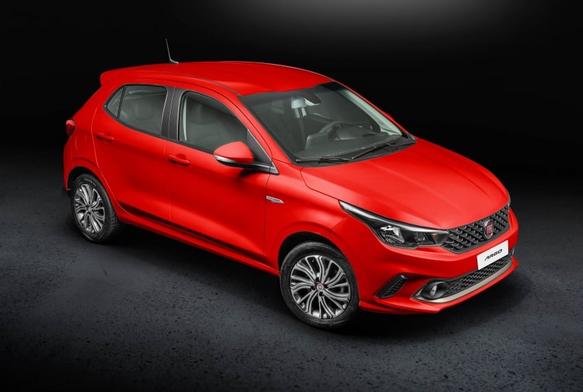 Fiat Argo launched in Brazil – eight variants offered 668722