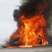 SPYSHOT: Prototaip Audi A7 2019 terbakar dalam ujian