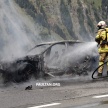 SPYSHOT: Prototaip Audi A7 2019 terbakar dalam ujian