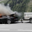 SPYSHOT: Prototaip Audi A7 2019 terbakar dalam ujian