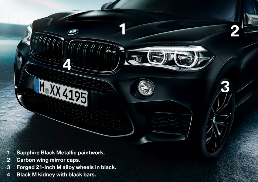 BMW X5 M and X6 M ‘Black Fire’ editions unveiled 677804