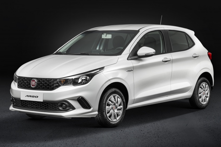 Fiat Argo launched in Brazil – eight variants offered 668635