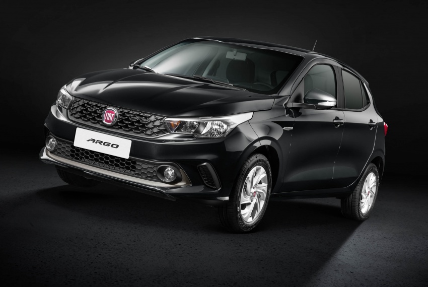 Fiat Argo launched in Brazil – eight variants offered 668692