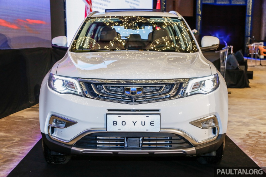 Geely Boyue muncul buat pertama kali di Malaysia 676568