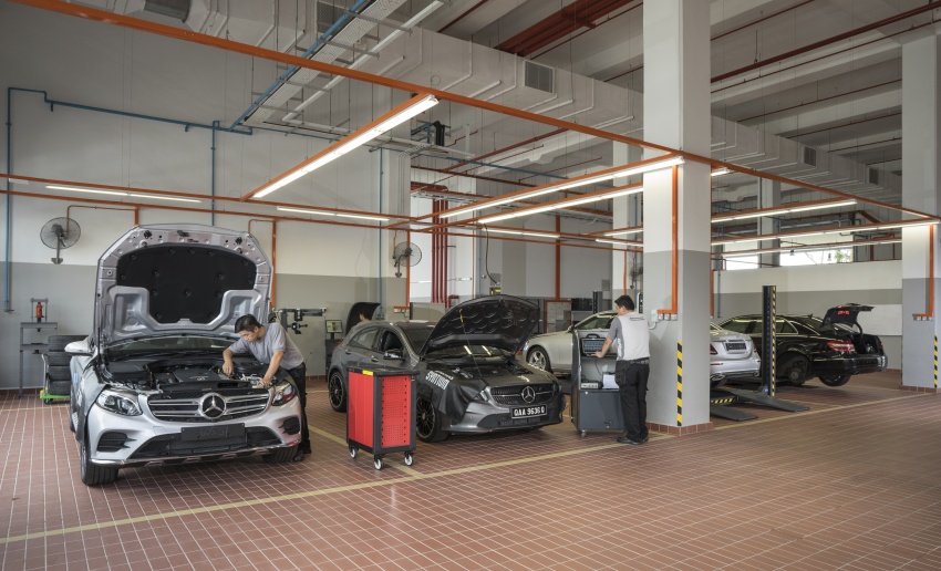 Mercedes-Benz Malaysia opens Hap Seng Kuching Autohaus – 16-work bay, 18,383 sq m 3S facility 670040