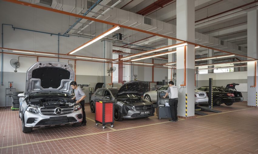 Mercedes-Benz Malaysia opens Hap Seng Kuching Autohaus – 16-work bay, 18,383 sq m 3S facility 670041