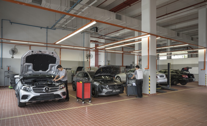 Mercedes-Benz Malaysia opens Hap Seng Kuching Autohaus – 16-work bay, 18,383 sq m 3S facility 670043