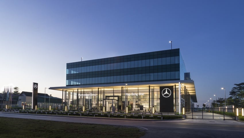 Mercedes-Benz Malaysia melancarkan Hap Seng Kuching Autohaus – sediakan fasiliti 3S 670354