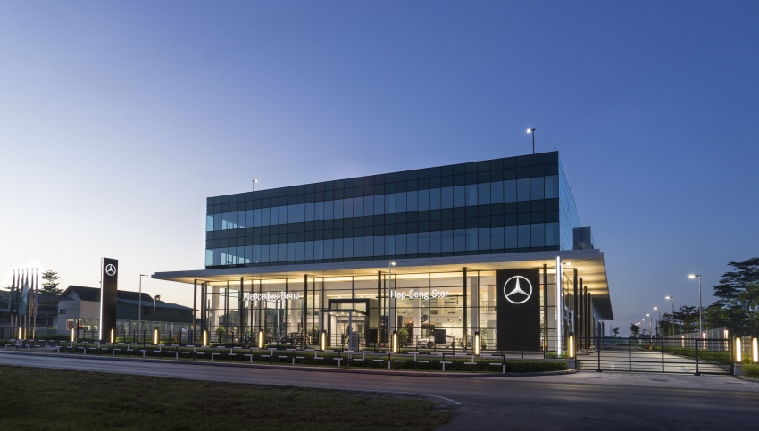 Mercedes-Benz Malaysia opens Hap Seng Kuching Autohaus – 16-work bay, 18,383 sq m 3S facility 670028