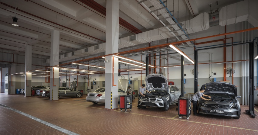 Mercedes-Benz Malaysia opens Hap Seng Kuching Autohaus – 16-work bay, 18,383 sq m 3S facility 670036