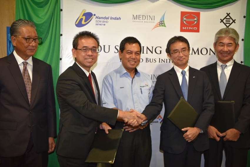 Bas mesra alam dan cekap tenaga Hino Hybrid akan mula diuji di Bandar Medini, Johor bermula Julai ini 673032