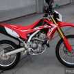 Boon Siew Honda pamer CRF250 Rally dan CRF250L, akan dilancar Ogos ini, harga sekitar RM27k, RM23k