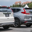 GALERI: Perbandingan Honda CR-V 1.5 VTEC Turbo generasi baharu dan 2.4 DOHC i-VTEC generasi lama