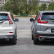 GALERI: Perbandingan Honda CR-V 1.5 VTEC Turbo generasi baharu dan 2.4 DOHC i-VTEC generasi lama