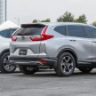 GALERI: Perbandingan Honda CR-V 1.5 VTEC Turbo generasi baharu dan 2.4 DOHC i-VTEC generasi lama