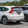 GALERI: Perbandingan Honda CR-V 1.5 VTEC Turbo generasi baharu dan 2.4 DOHC i-VTEC generasi lama