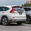 GALERI: Perbandingan Honda CR-V 1.5 VTEC Turbo generasi baharu dan 2.4 DOHC i-VTEC generasi lama