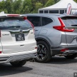 GALERI: Perbandingan Honda CR-V 1.5 VTEC Turbo generasi baharu dan 2.4 DOHC i-VTEC generasi lama