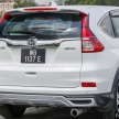 GALERI: Perbandingan Honda CR-V 1.5 VTEC Turbo generasi baharu dan 2.4 DOHC i-VTEC generasi lama