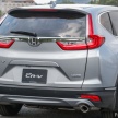 GALERI: Perbandingan Honda CR-V 1.5 VTEC Turbo generasi baharu dan 2.4 DOHC i-VTEC generasi lama