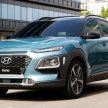 Hyundai Kona bakal mendarat di Australia dengan enjin 2.0 liter NA dan 1.6 turbo, harga bermula RM80k