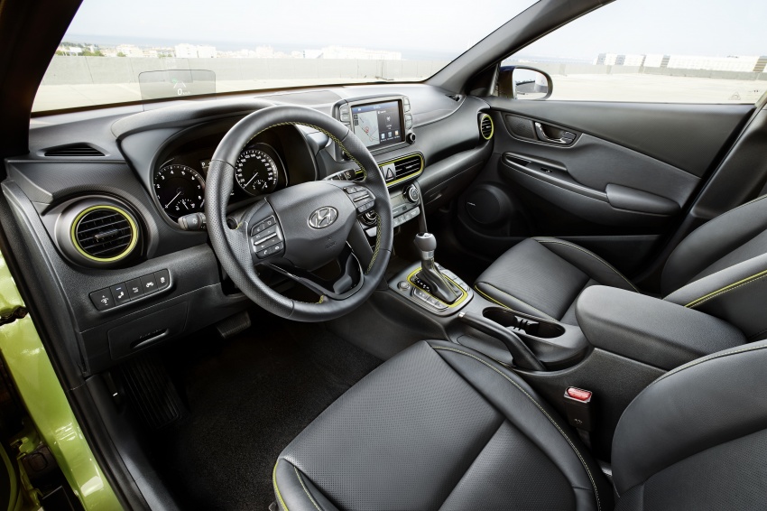 GALLERY: Hyundai Kona on the road, with interior 672053