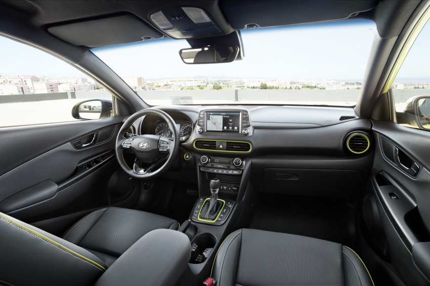 GALLERY: Hyundai Kona on the road, with interior 672056