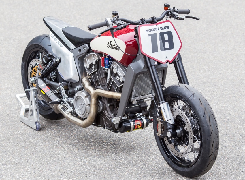 Katja Poensgen and Miracle Mike – one lady racer, one Indian Scout and a 1:1 power to weight ratio 674335