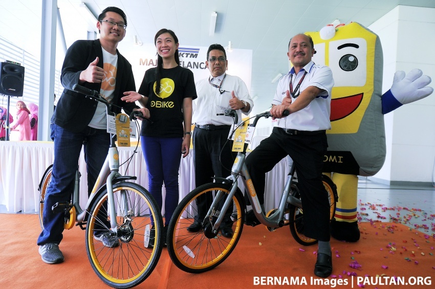 Perkhidmatan basikal sewa disediakan di KTM Subang 674151