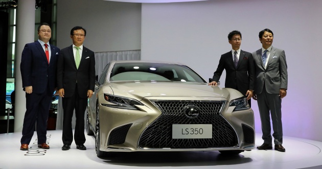 Lexus LS 350 diperkenal di China dengan 3.5 litre V6