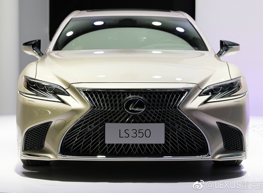 Lexus LS 350 diperkenal di China dengan 3.5 litre V6 669973