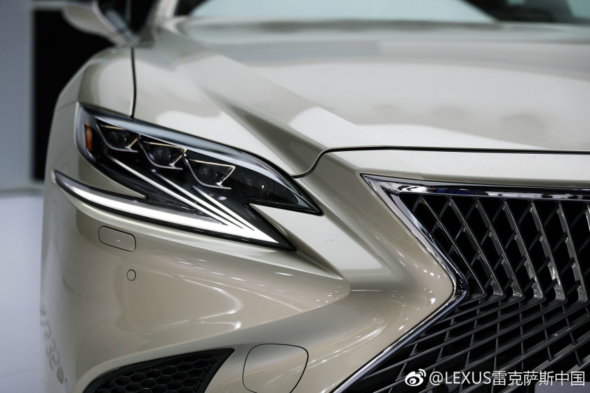 Lexus LS 350 diperkenal di China dengan 3.5 litre V6 669970