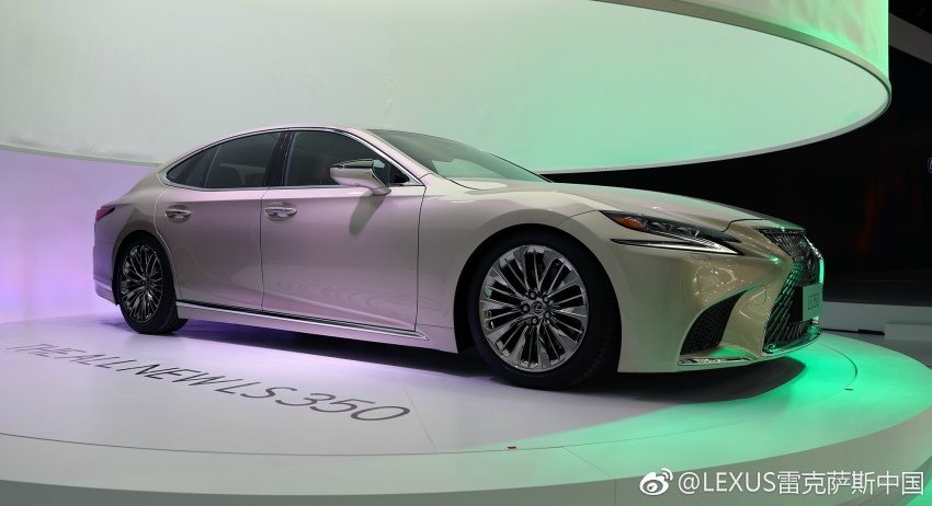 Lexus LS 350 diperkenal di China dengan 3.5 litre V6 669967