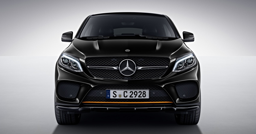Mercedes-Benz GLE Coupe OrangeArt Edition debuts 672488