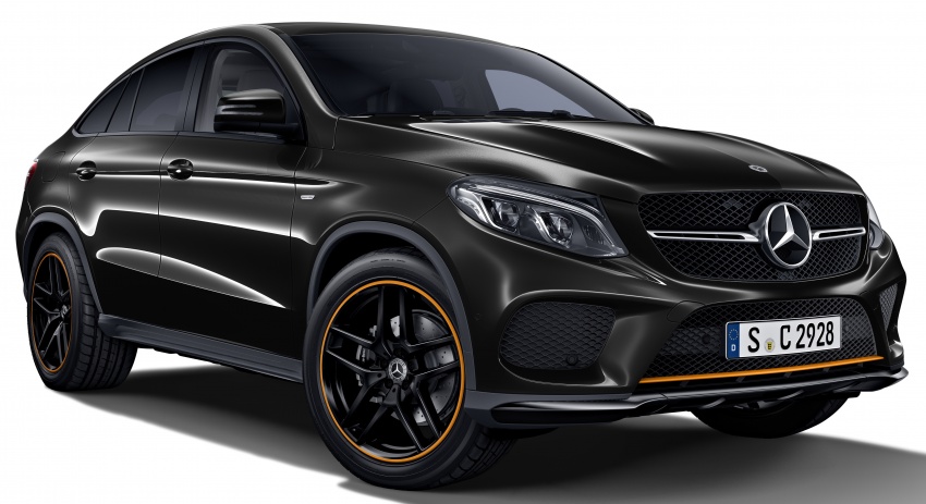 Mercedes-Benz GLE Coupe OrangeArt Edition debuts 672490