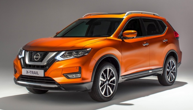 2017 Nissan X-Trail facelift makes European debut