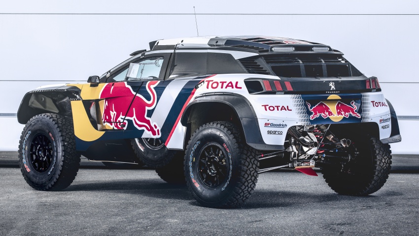 Peugeot 3008 DKR Maxi unveiled with wider track 677645