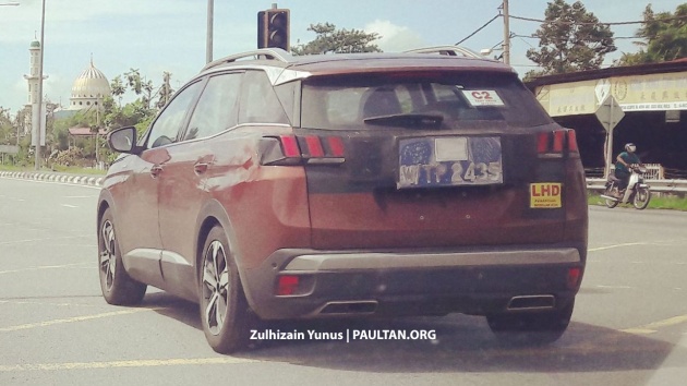SPIED: New Peugeot 3008 sighted testing, LHD model